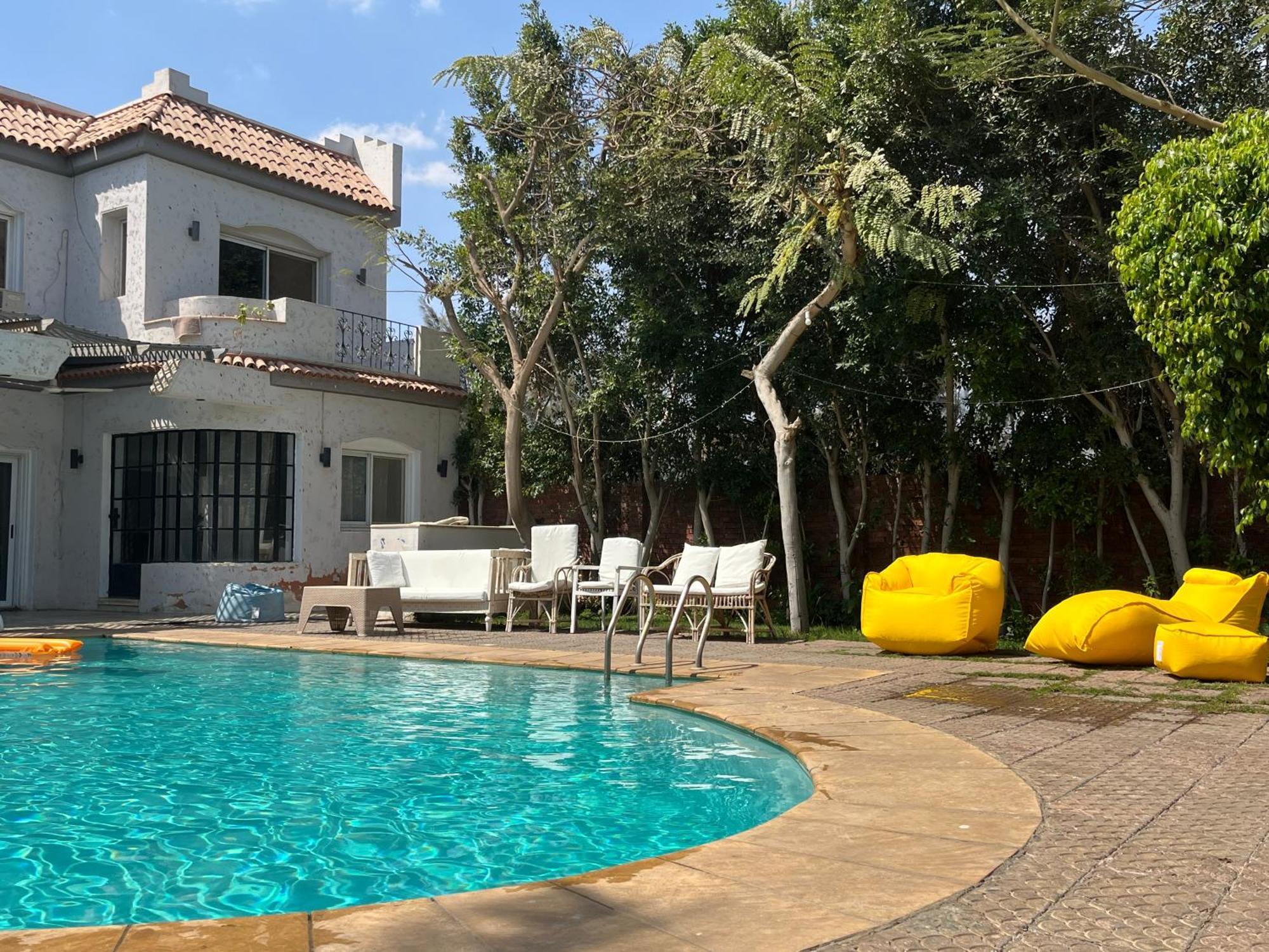 Villa By The Pyramids Kairo Exterior foto